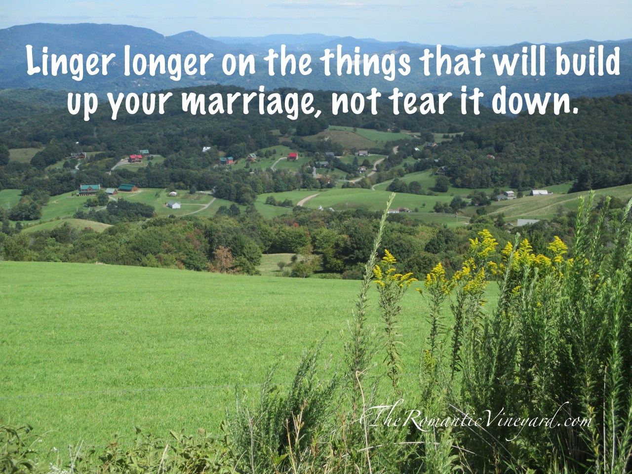 Lingering And It’s Effects On Marriage | The Romantic Vineyard