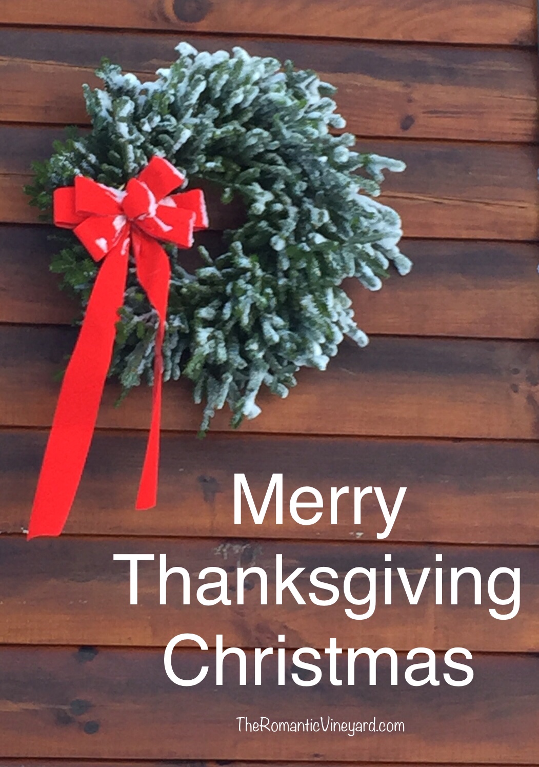 Merry Thanksgiving Christmas allows thanks to shape our Christmas. Gratefulness is the key.