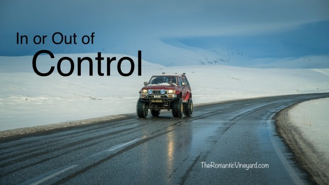 There are some things you can control and some you can't. And sometimes what you thought you could control, you find out the hard way that you never could. Ever been there? We all have, if we're honest.