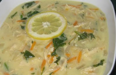 Lemon Chicken Orzo soup recipe